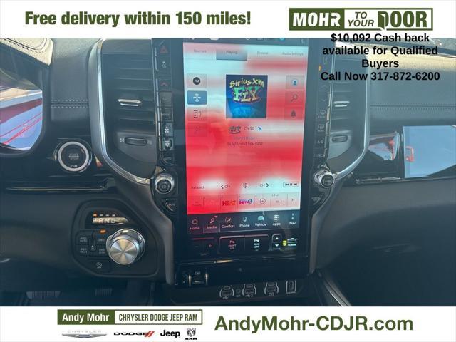 new 2025 Ram 1500 car, priced at $65,448