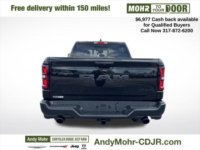 new 2025 Ram 1500 car, priced at $48,028