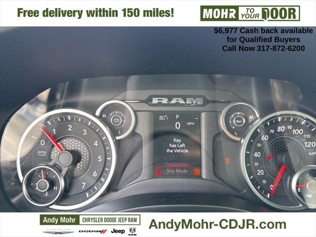 new 2025 Ram 1500 car, priced at $48,028