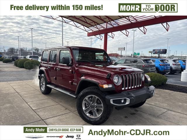 used 2021 Jeep Wrangler Unlimited car, priced at $34,700