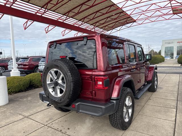 used 2021 Jeep Wrangler Unlimited car, priced at $34,700