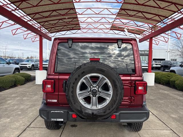 used 2021 Jeep Wrangler Unlimited car, priced at $34,700