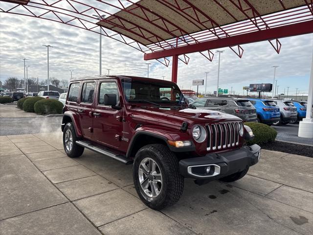 used 2021 Jeep Wrangler Unlimited car, priced at $34,700