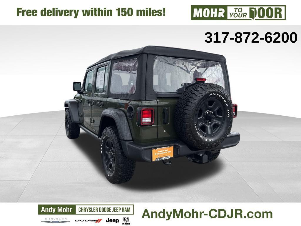 used 2022 Jeep Wrangler Unlimited car, priced at $26,600