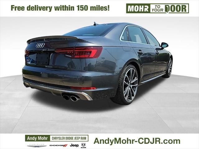 used 2018 Audi S4 car, priced at $33,500