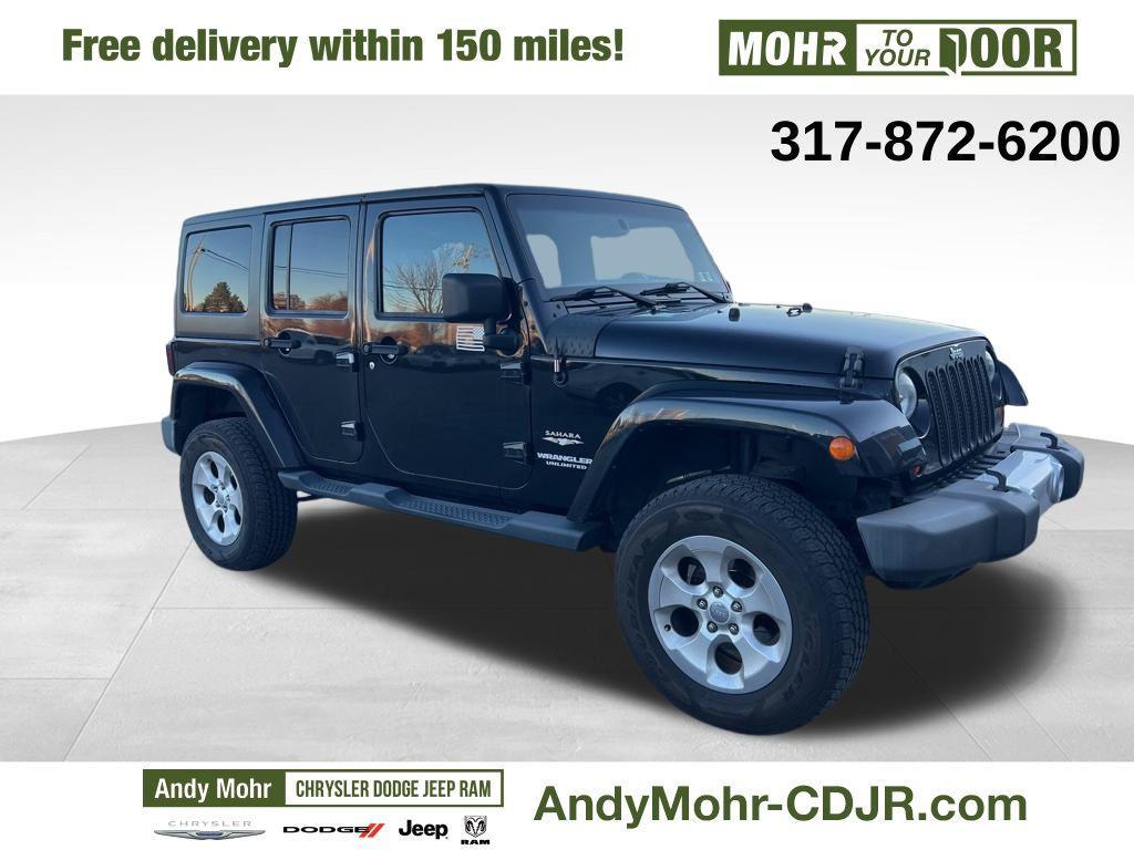 used 2013 Jeep Wrangler Unlimited car, priced at $14,100