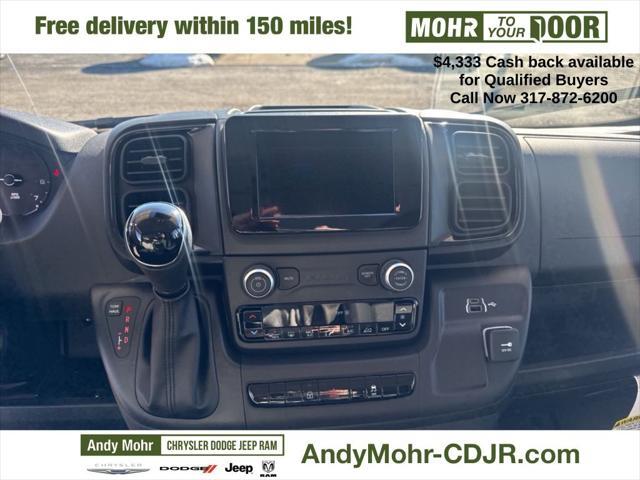 new 2025 Ram ProMaster 2500 car, priced at $49,157