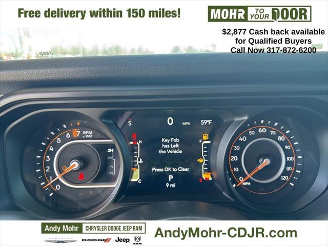 new 2025 Jeep Gladiator car, priced at $46,128