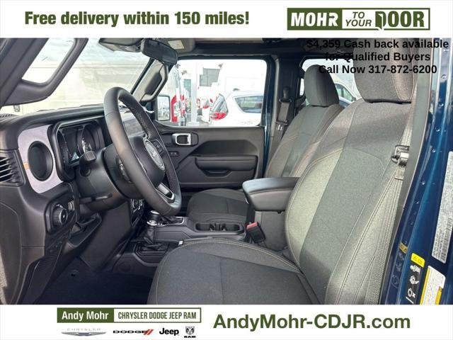 new 2025 Jeep Wrangler car, priced at $49,366
