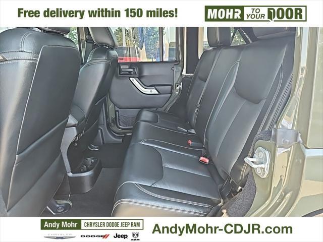 used 2015 Jeep Wrangler Unlimited car, priced at $25,900
