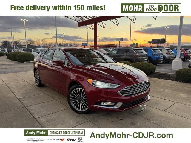 used 2017 Ford Fusion car, priced at $10,900