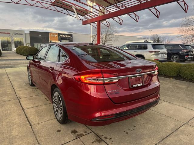 used 2017 Ford Fusion car, priced at $10,900