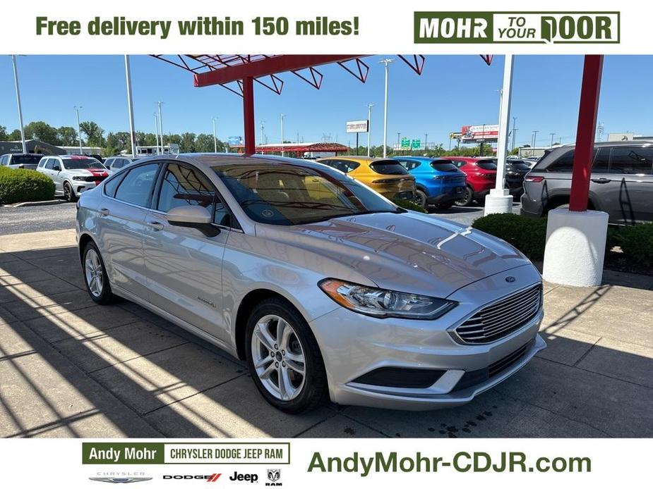 used 2018 Ford Fusion Hybrid car, priced at $15,500