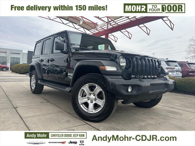 used 2020 Jeep Wrangler Unlimited car, priced at $22,900