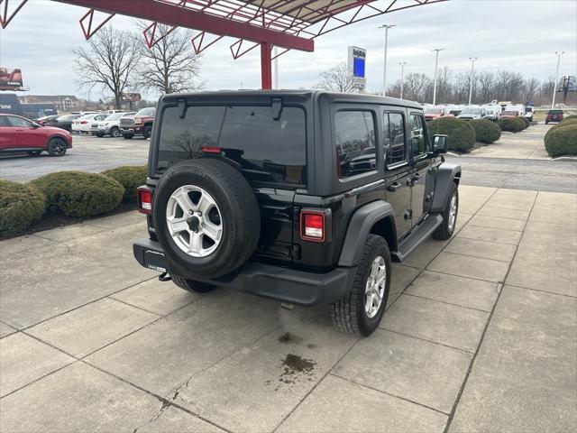 used 2020 Jeep Wrangler Unlimited car, priced at $22,900