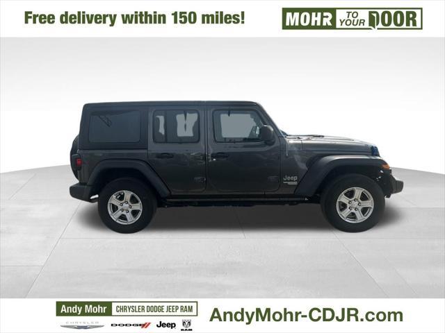 used 2019 Jeep Wrangler Unlimited car, priced at $25,500