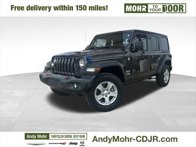 used 2019 Jeep Wrangler Unlimited car, priced at $25,500