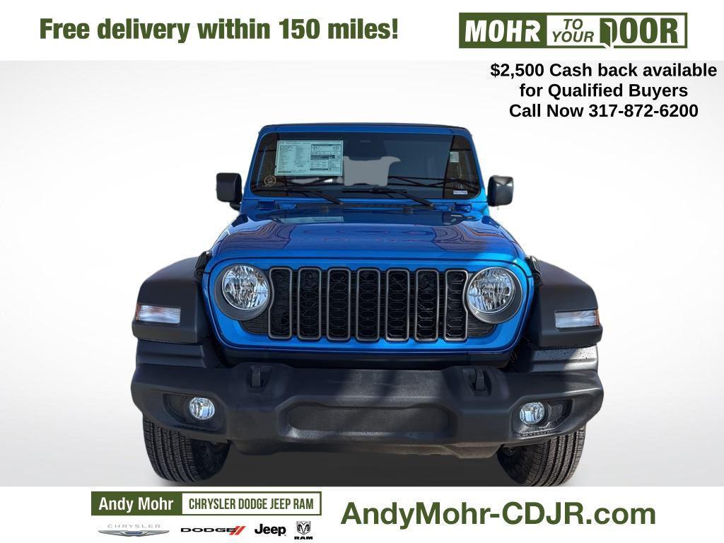 new 2025 Jeep Wrangler car, priced at $44,445