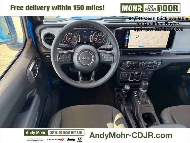 new 2025 Jeep Wrangler car, priced at $42,904