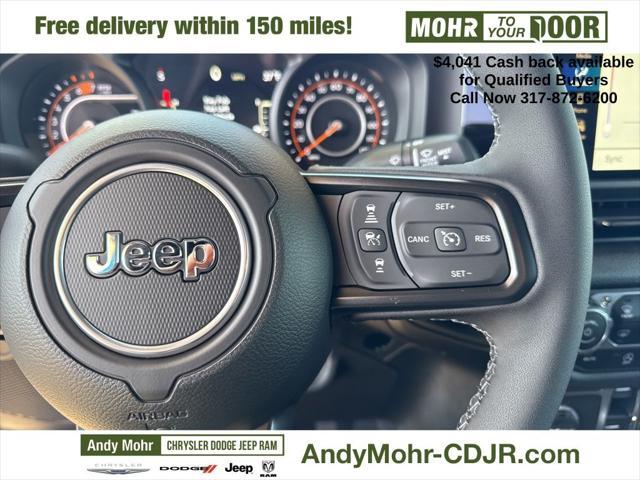 new 2025 Jeep Wrangler car, priced at $42,904