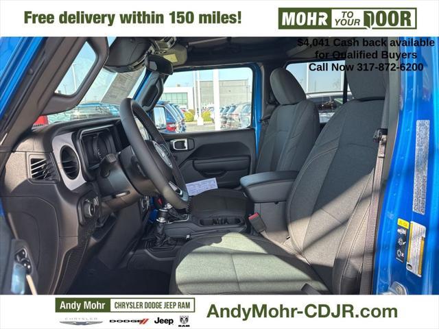 new 2025 Jeep Wrangler car, priced at $42,904