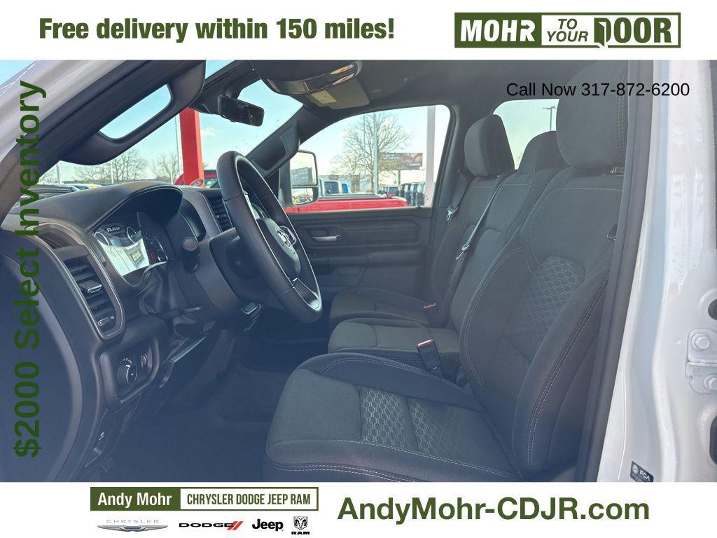 new 2025 Ram 1500 car, priced at $43,136