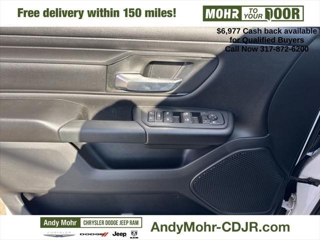 new 2025 Ram 1500 car, priced at $47,683