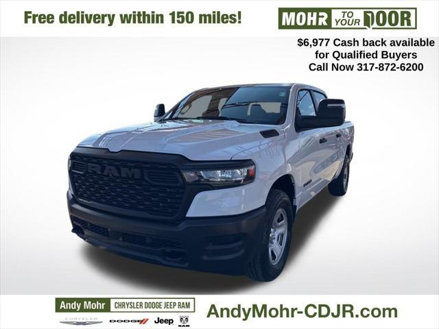new 2025 Ram 1500 car, priced at $47,683