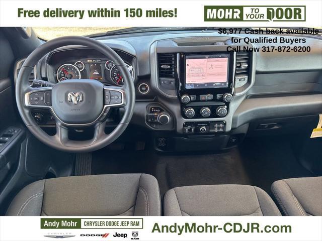 new 2025 Ram 1500 car, priced at $47,683