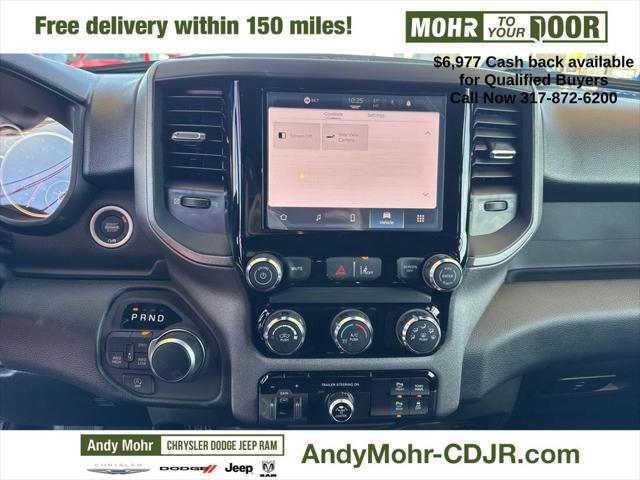 new 2025 Ram 1500 car, priced at $47,683
