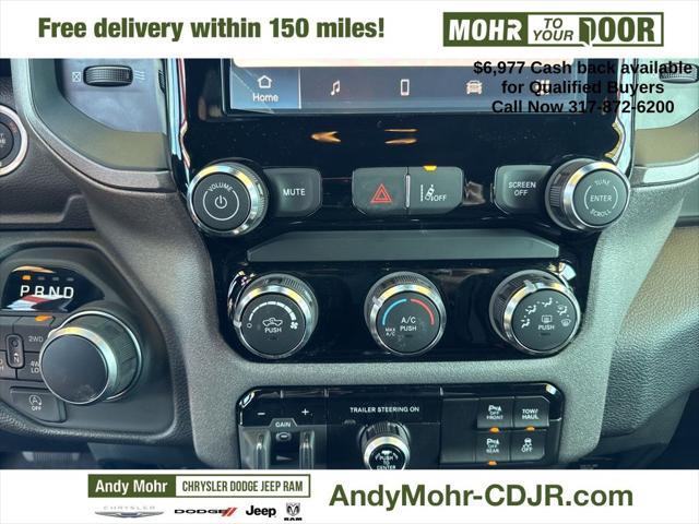 new 2025 Ram 1500 car, priced at $47,683