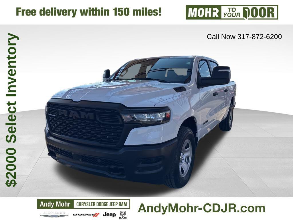 new 2025 Ram 1500 car, priced at $43,136