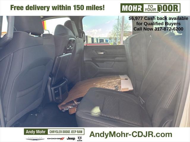 new 2025 Ram 1500 car, priced at $47,683