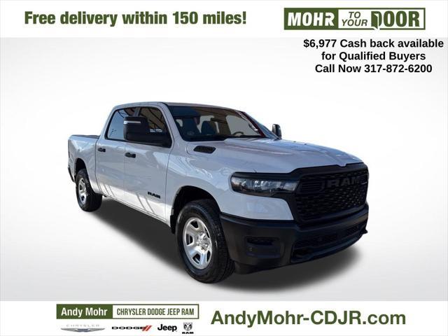 new 2025 Ram 1500 car, priced at $47,683