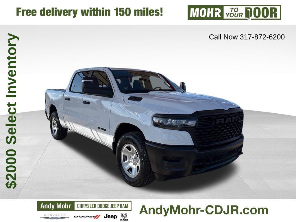 new 2025 Ram 1500 car, priced at $43,136