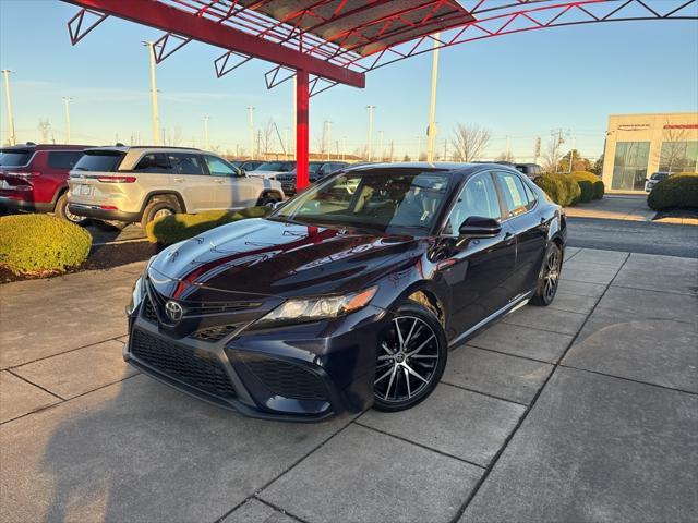 used 2021 Toyota Camry car, priced at $19,800