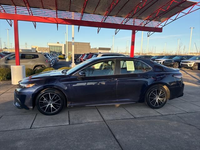 used 2021 Toyota Camry car, priced at $19,800