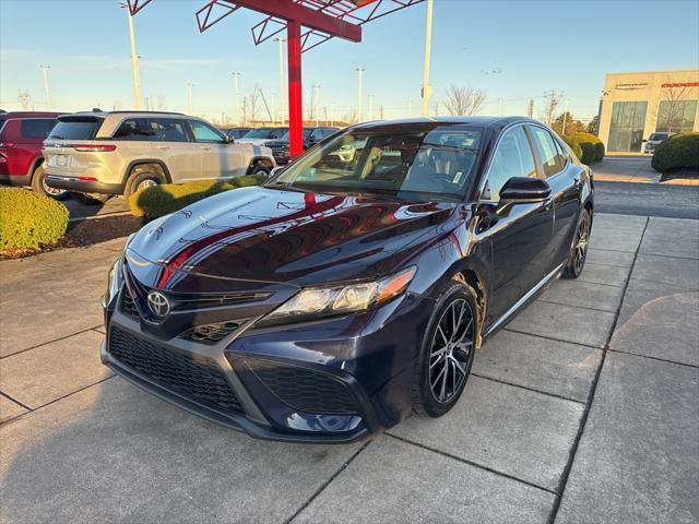 used 2021 Toyota Camry car, priced at $19,800