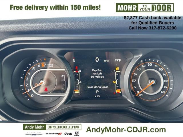 new 2025 Jeep Gladiator car, priced at $46,253
