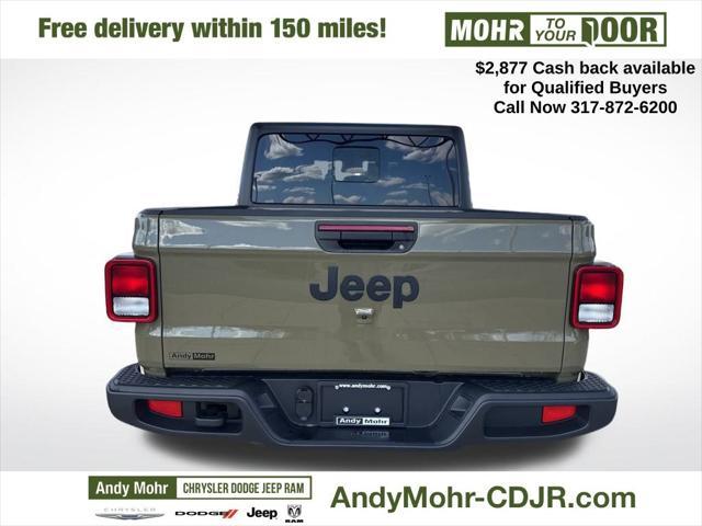 new 2025 Jeep Gladiator car, priced at $46,253