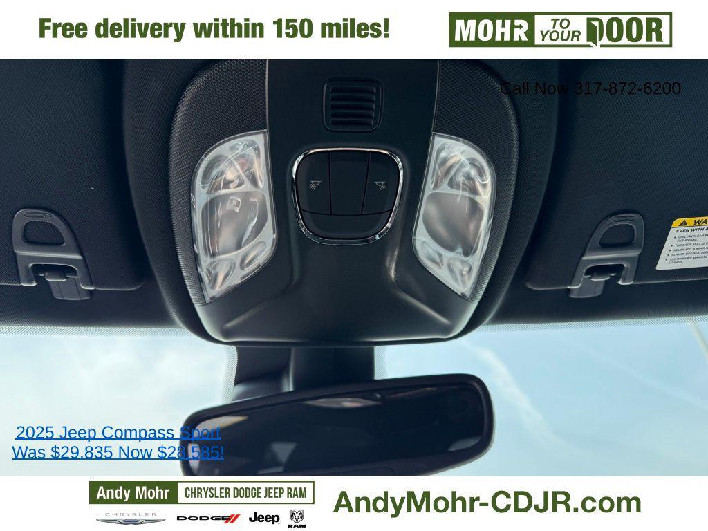 new 2025 Jeep Compass car, priced at $28,585
