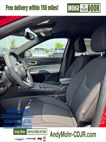 new 2025 Jeep Compass car, priced at $28,585