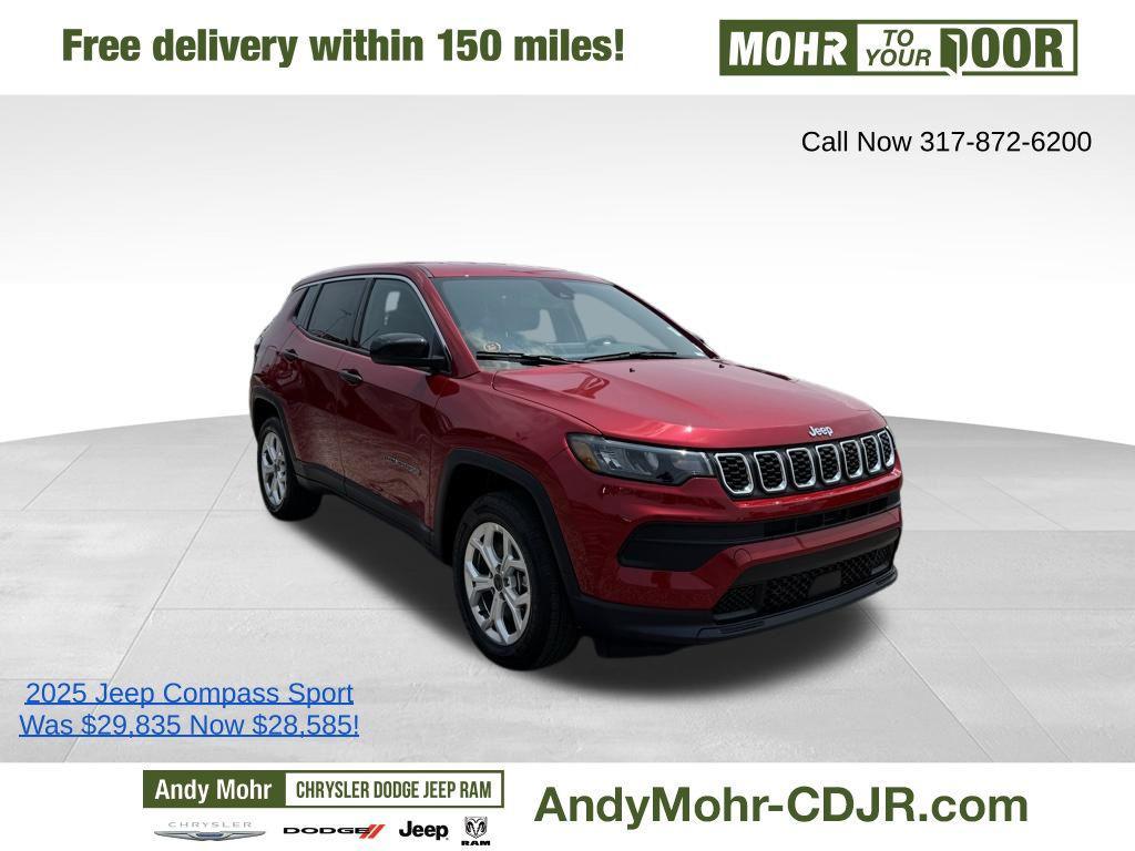 new 2025 Jeep Compass car, priced at $28,585