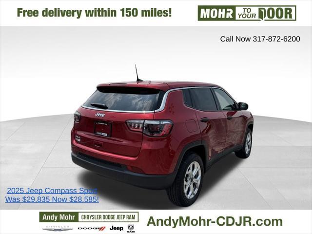 new 2025 Jeep Compass car, priced at $28,585