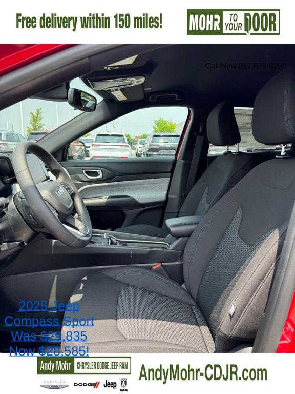 new 2025 Jeep Compass car, priced at $28,585
