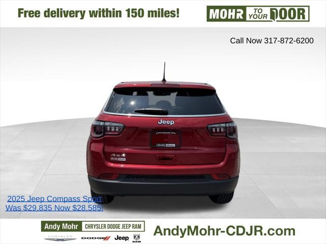 new 2025 Jeep Compass car, priced at $28,585