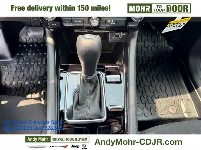 new 2025 Jeep Compass car, priced at $28,585