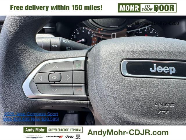 new 2025 Jeep Compass car, priced at $28,585
