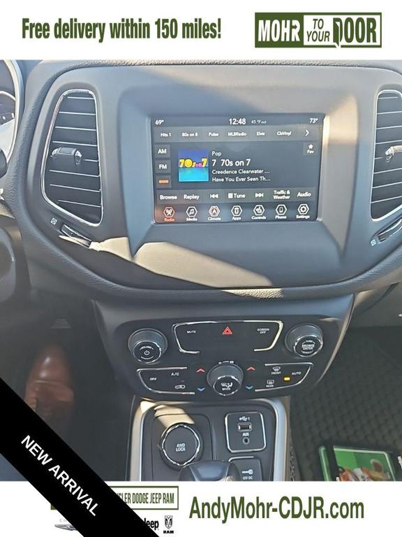used 2020 Jeep Compass car, priced at $17,657