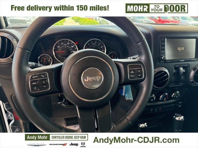 used 2015 Jeep Wrangler car, priced at $19,700
